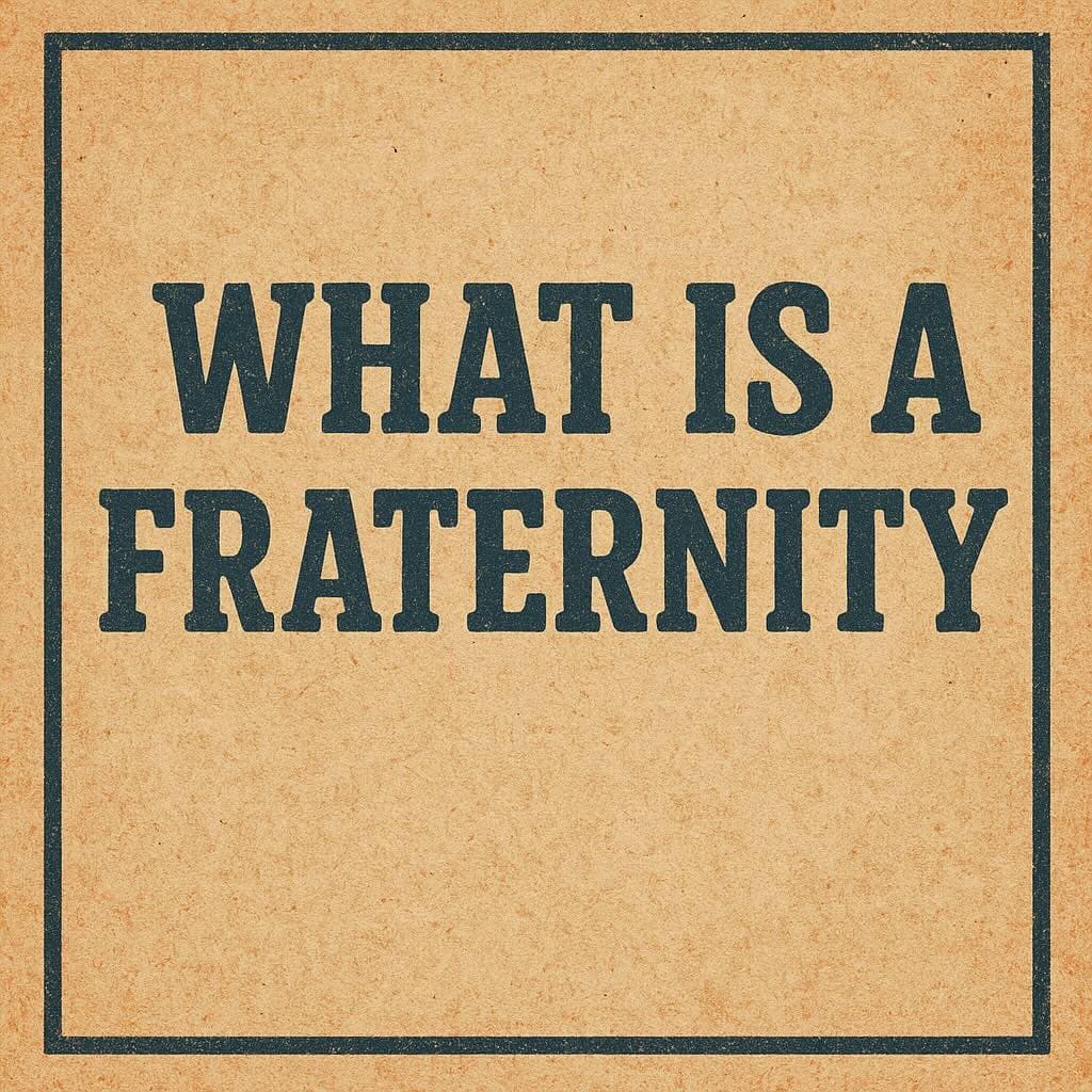 What is a Fraternity?